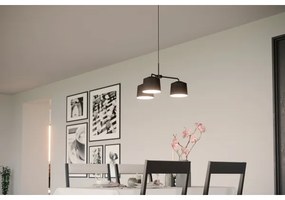 Eglo 900446 - Luster na lanku CAGUANES 3xE27/40W/230V