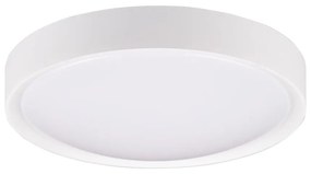 Biele LED stropné svietidlo ø 33 cm Clarimo - Trio