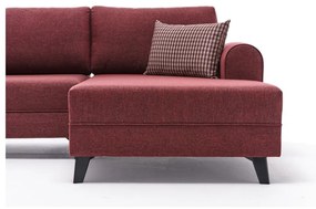 Rohová pohovka v tehlovej farbe (do tvaru "U") Belen – Balcab Home