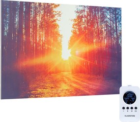 Klarstein Wonderwall Air Art Infinite, infračervený ohrievač, 90 x 60 cm, 580 W, na stenu, obraz, diaľkový ovládač