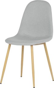 Jedálenská stolička strieborná CT-972 SIL2