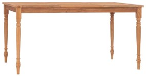 Stôl Batavia 150x90x75 cm tíkový masív