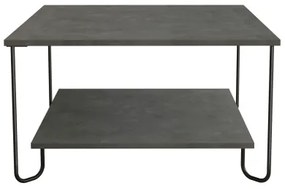 Konferenčný stolík MARBO 45x80 cm šedá