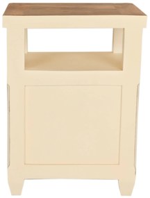 furniture-nabytek.cz - Drevený nočný stolík z masívu mango 45x60x40
