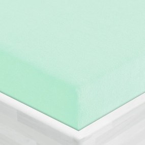 Froté napínacie prestieradlo FR-034 Mintové 200 x 200 - výška 20 cm
