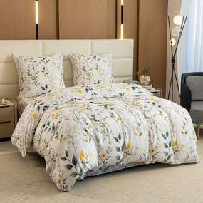 Obliečky z mikrovlákna CITRUS GARDEN biele Rozmer obliečky: 70 x 90 cm | 140 x 220 cm