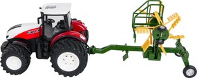Ramiz Traktor + R/C hrable 1:24 Červená