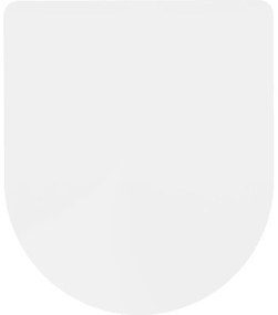 Mexen Mexen, slim WC sedadlo s pomalým zatváraním, duroplast, biela lesklá, 39224000