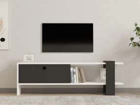 TV stolík/skrinka Balodu 1 (antracit + biela) . Vlastná spoľahlivá doprava až k Vám domov. 1095107