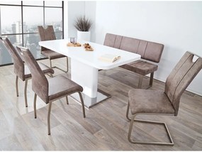 Reality Hojdacia stolička Trieste, 2 kusy (šedá-hnedá)  (100328559)