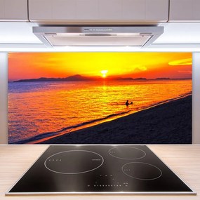 Nástenný panel  More slnko pláž krajina 120x60 cm