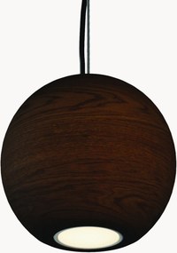 Malé závesné svietidlo z dubového dreva Basic Texture