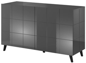 Cama Sivá komoda Reja 2D
