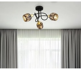 Globo 54357-3B - Prisadený luster INDIANA 3xE14/40W/230V