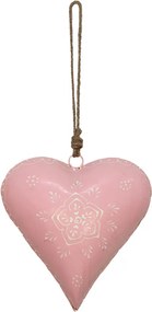 Závesné kovové srdce so zdovením Heartic - 20*6*20 cm