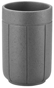 Sivý téglik na zubné kefky z polyresínu Kua – Blomus