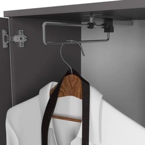 Predsieňová zostava ENTRO grafitová