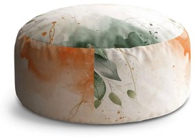 Sablio Taburet Circle Lesná hmla: 40x50 cm