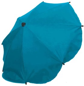 Slnečník na kočík - modrý melír