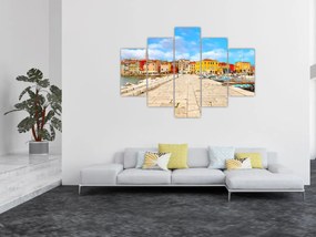 Obraz - Staré istrijské mesto v Poreči, Chorvátsko (150x105 cm)