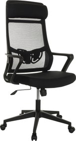 XXXLutz OTOČNÁ STOLIČKA, čierna MID.YOU - Online Only kancelárie - 001918071201
