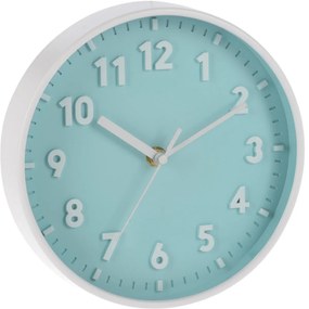 Nástenné hodiny Silvia modrá, 20 cm
