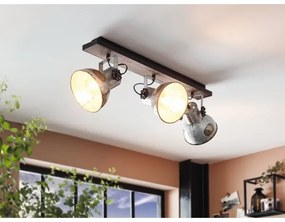 Eglo 49652 - Bodové svietidlo BARNSTAPLE 3xE27/40W/230V