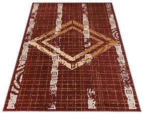 Kusový koberec PP Agios hnedý 140x200cm