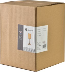 Sada 4 ks pohárov ROMANE 300 ml medová