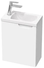 Kúpeľňová skrinka pod umývadlo Ravak Classic II 40x50x22 cm biela lesk X000001484, 1 ks