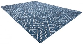 Koberec šnúrkový SIZAL SION geometrický, Romby 21778 granát