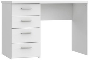 Písací stôl GINO biely