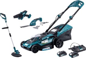 XTline Sada akumulátorového záhradného náradia 18/36V 7 kusov