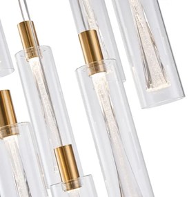 LED Luster na lanku LED/60W/230V 3000K