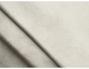 Krémovobiela boxspring posteľ s úložným priestorom 160x200 cm Mikana – Makamii