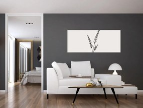Obraz - Lúčny kvet N⁰2 (120x50 cm)