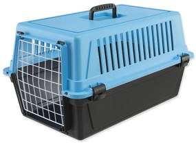Čierna/svetlomodrá prepravka pre domáceho miláčika 37x58 cm Ferplast Atlas 20 – Plaček Pet Products