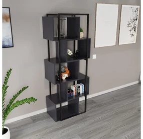 Regál Decorative 5 (antracit). Vlastná spoľahlivá doprava až k Vám domov. 1108024