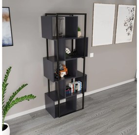 Regál Decorative 5 (antracit). Vlastná spoľahlivá doprava až k Vám domov. 1108024