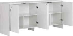 Dizajnová komoda Uchenna 180 cm biela
