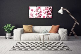 Obraz na plátne Vetvy kvety rastlina 140x70 cm