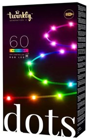 Twinkly TWD060STP-B - LED RGB Stmievateľný pásik DOTS 60xLED 3 m Wi-Fi USB