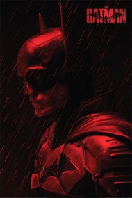 Plagát, Obraz - The Batman - Red, (61 x 91.5 cm)