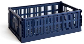 HAY Úložný box Colour Crate L, dark blue