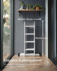 Rozkladací rebrík GLT046E01
