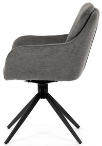 Sada jedálenských stoličiek s vratným mechanizmomDCH-P3174 GREY2, 2 ks