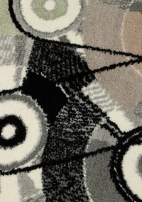 Koberec SLIM 8020 svetlosivý / viacfarebný