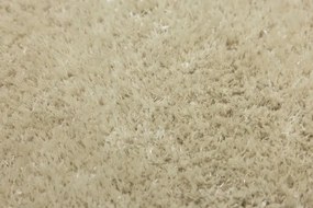 Metrážny koberec Shaggy Silky 74 béžový