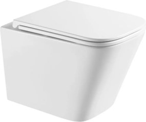 Hydroland Závesná WC misa so SoftClose sedadlom Feret, biela