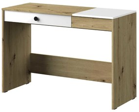 Písací stôl Nero 10 120 – Čierna Lesk